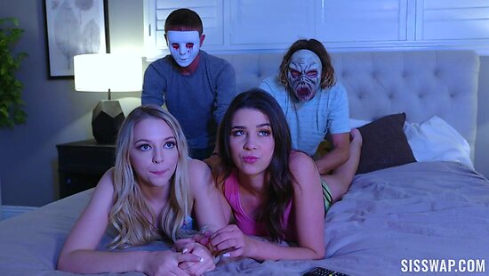 Watching horror movies led to group sex among sisters