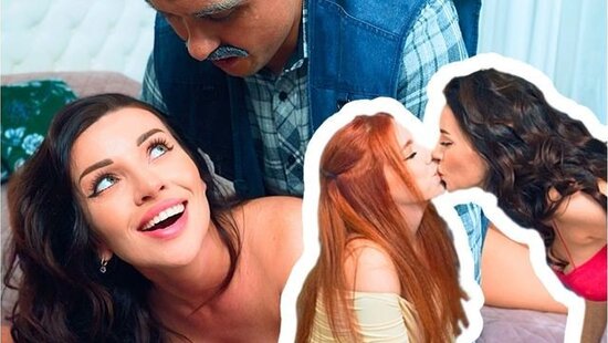 A student slept with her grandfather at a party.